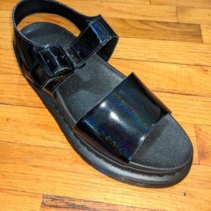 Dr. Martens Black Romi Sandals